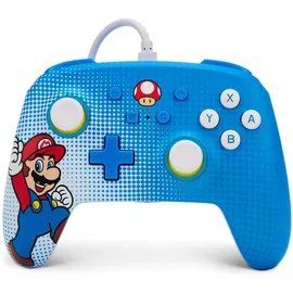 THQ Nordic Switch Controller Mario Pop Art blau