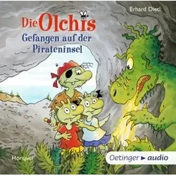 Die Olchis. Gefangen auf der Pirateninsel, 2 Audio-CD
