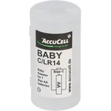 AccuCell Universal Baby C Adapter für je 1x Mignon/AA auf Größe Baby, C, LR14, FR14 AA 1 St.
