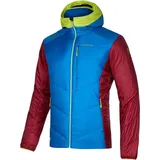 Jacket Men Kunstfaserjacke Electric Blue Sangria