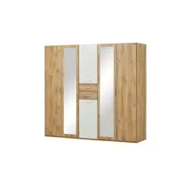 Möbel Kraft Drehtürenschrank Livingston 225 x 208 x 58 cm Holzfarben
