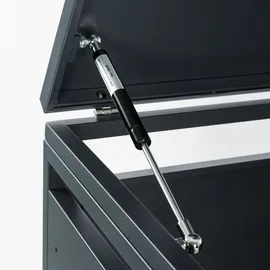 Phoenix Mülltonneneinhausung »GB1168« Einzelbox Silber