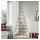 vidaXL Metall-Weihnachtsbaum Schwarz 180 cm