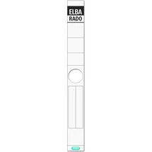 Elba Ordneretiketten 5 cm Weiß/Grau 34 x 290 mm 10 Blatt
