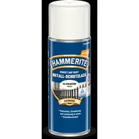 Hammerite Metall-Schutzlack Weiß glänzend 0,4 l