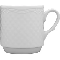 6x Kaffeebecher Serie Aphrodite, Porzellan 0,30 Liter