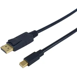 Equip Mini-DisplayPort-auf-Displayport-Kabel, M/M, 2,0m, 2 m, DisplayPort, Mini