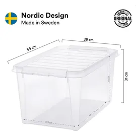 SmartStore Aufbewahrungsbox CLASSIC 45 46,0 l 1-tlg. transparent
