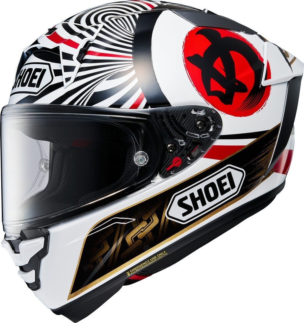 Shoei X-SPR Pro Marquez Motegi Helm, mehrfarbig, Größe XL
