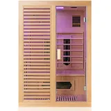 Infrarotkabine Infrarotsauna Wärmekabine Sauna Saunakabine 2 Personen Keramik