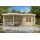 Alpholz 5-Eck Gartenhaus Pepe 6,18 x 4,62 x 2,36 m natur