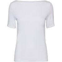 Vero Moda T-Shirt mit U-Boot-Ausschnitt Modell 'PANDA', Weiss, L