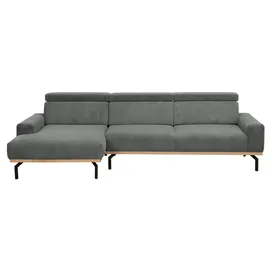 Max Winzer Ecksofa Emmi 280 x 92 x 0 cm Schwarz