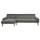 Max Winzer Ecksofa Emmi 280 x 92 x 0 cm Schwarz