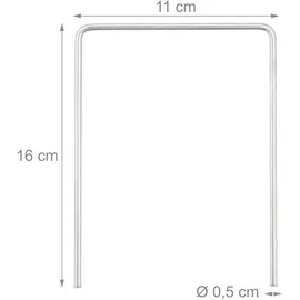 Relaxdays Krocket-Tore 20er Pack