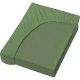 Jersey 90 x 190 - 100 x 220 cm olive