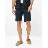 Brax Bermudas "Style BALU", Herren, Gr. 35, Normalgrößen, schwarz (navy), Web, 100% Leinen, Hosen Bermudas