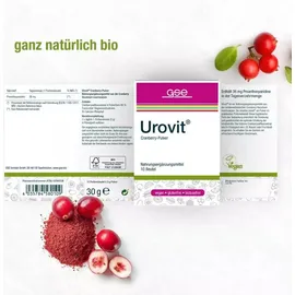 GSE-Vertrieb Urovit Cranberry Pulver Portionsbeutel 10 St.