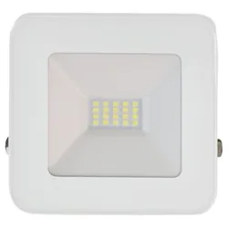 Müller-Licht weißer Outdoor-LED Strahler PETE Sensor 10W 865 NODIM IP65
