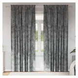 vidaXL Vorhang, Samtvorhänge 140 cm Samt