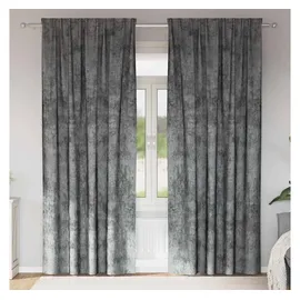vidaXL Vorhang, Samtvorhänge 140 cm Samt