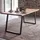 FineBuy Esszimmertisch 160 x 76 cm braun
