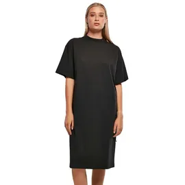 URBAN CLASSICS Organic Oversized Kurzes Kurzarmkleid Black M