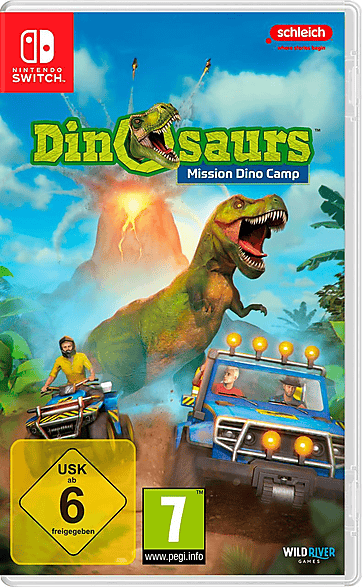 SW Schleich Dinosaurs Mission Dino Camp - [Nintendo Switch]