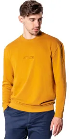 STIER Crew Sweat Style Embro S Golden Brown