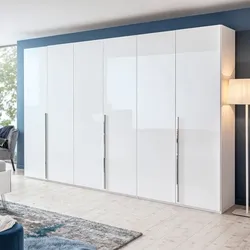 rauch ORANGE Kleiderschrank Montclar-Extra 301 x 223 cm Dekor Weiß / Hochglanz