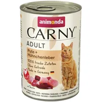 Animonda Carny Adult Pute & Hühnchenleber 12 x 400
