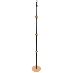 Small Foot Tellerschaukel mit Kletterseil - Black Line