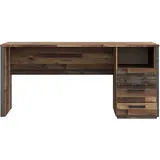 Forte Schreibtisch Clif Holzoptik Vintage Braun
