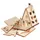 Seiffener Volkskunst eG Räucherhaus Hexenhaus 11 cm beige