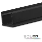 Fiai IsoLED SURF10 LED-Profil Aluminium schwarz RAL 9005 200cm