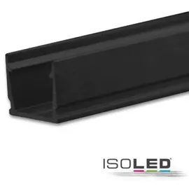 Fiai IsoLED SURF10 LED-Profil Aluminium schwarz RAL 9005 200cm