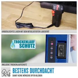 Güde Akku Regenfasspumpe RFP 12-201-04 Set 1500 l/h 2 Akkus