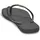 HAVAIANAS Zehentrenner SLIM LOGO METALLIC in Schwarz, /