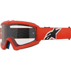 Alpinestars Vision Corp Clear Jugend Motocross Brille, orange