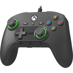 HORI Pad Pro kabelgebundener Controller für Xbox S, X (Xbox Series S, Xbox One S, Xbox One X, Xbox Series X, PC), Gaming Controller, Schwarz