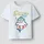 NAME IT T-Shirt NAME IT "NMMFYMZ SS NREG TOP BOX", Mädchen, Gr. 122/128, hellweiß, Jersey, Obermaterial: 95% Baumwolle, 5% Elasthan, bedruckt, unifarben, normal normal, Rundhals, Shirts T-Shirt, mit sommerlichem Frontmotiv