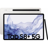 Samsung Galaxy Tab S8+ 12.4" 256 GB Wi-Fi silber