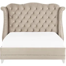 Beliani Ayette 160 x 200 cm Beige
