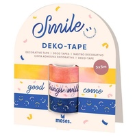 Moses Deko-Tape Smile 3er-Set: