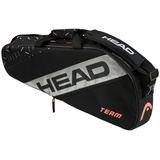 Head Team Racquet Bag S Tennistasche, Schwarz/Ceramic, S