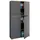 VCM Salia Aktenschrank 100 x 33 x 183 schwarz