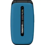 Maxcom Comfort MM828 4G Blau Klapphandy mit großem Display, SOS-Taste und 4G-Konnektivität - Blau