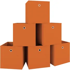 VCM Faltbox Boxas 28 x 27 x 27 cm 6-tlg. blau