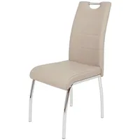 OSCA Stuhl ¦ creme ¦ Maße (cm): B: 43