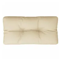 VidaXL Palettenkissen Beige 70x40x12 cm Stoff